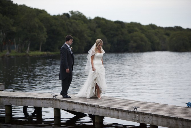 lusty beg island real wedding ireland
